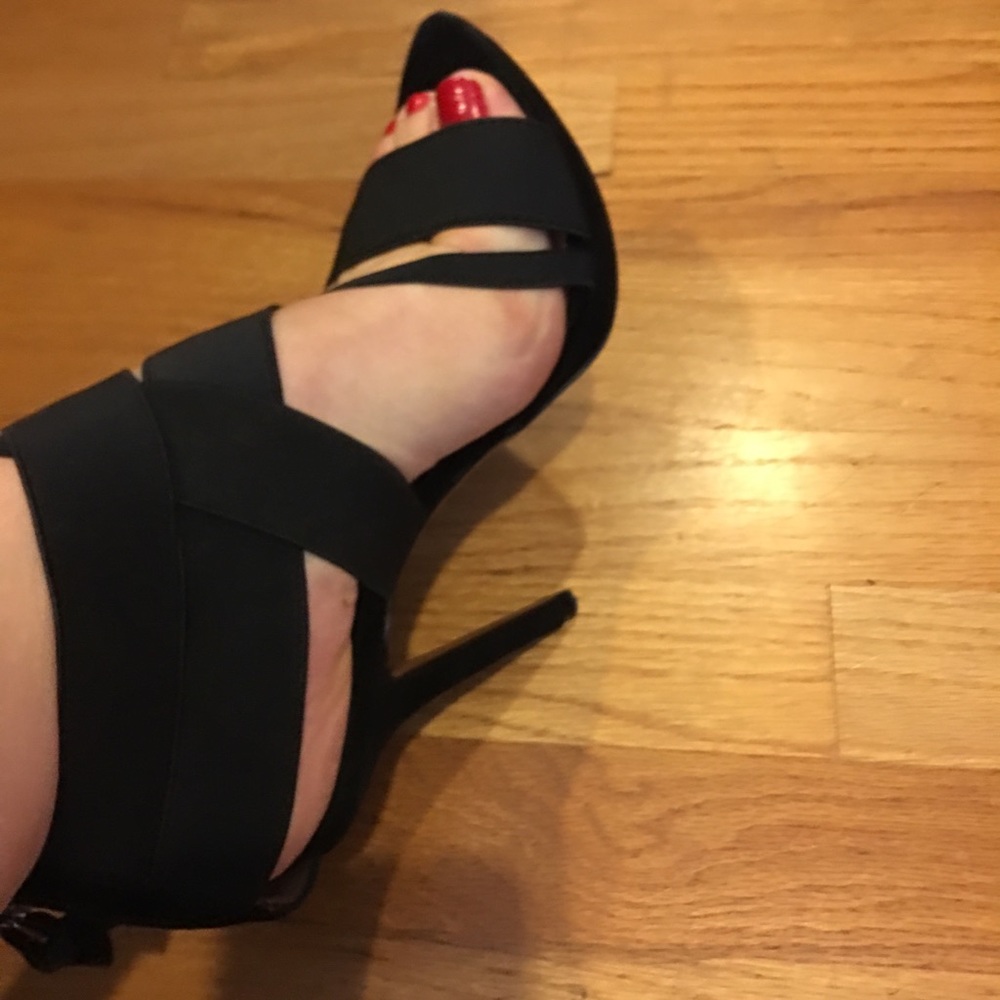 Black dressy sandals